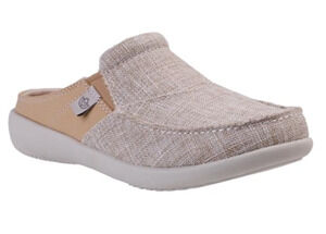 SPENCO Women's Siesta Gemstone Casual Slide Size 7.5 Beige Sand NIB